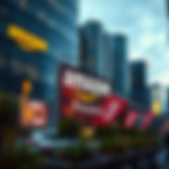 Conceptual image of a thriving business ecosystem on Amazon