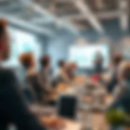 Dynamic sales meeting with innovative presentations