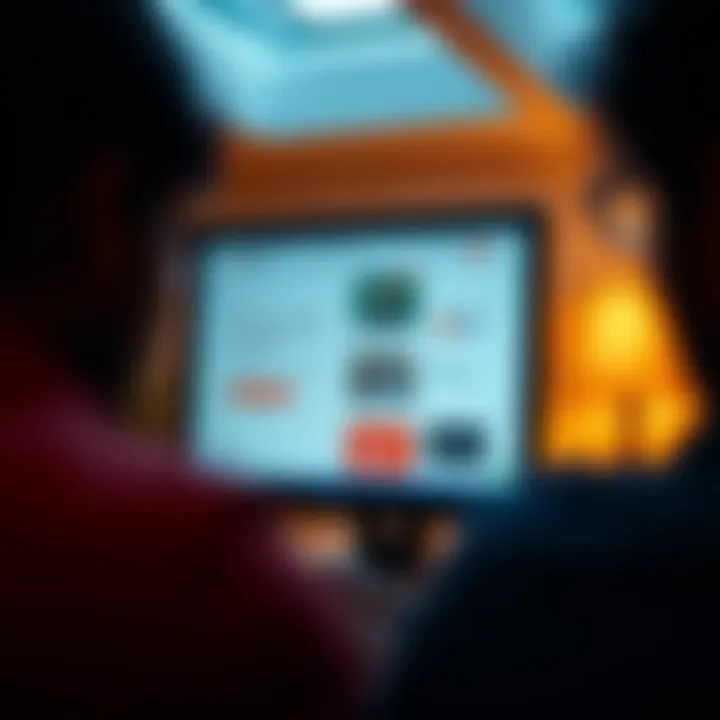 Optimizing Website Design Visual of a well-optimized website layout