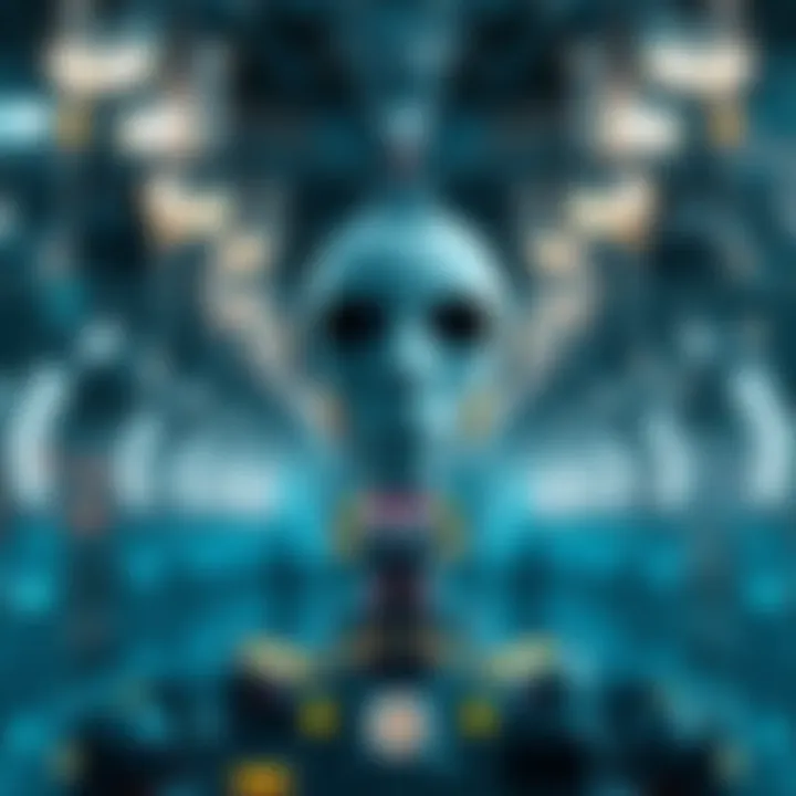 Interconnected Automation Technologies An abstract representation of interconnected automation technologies.