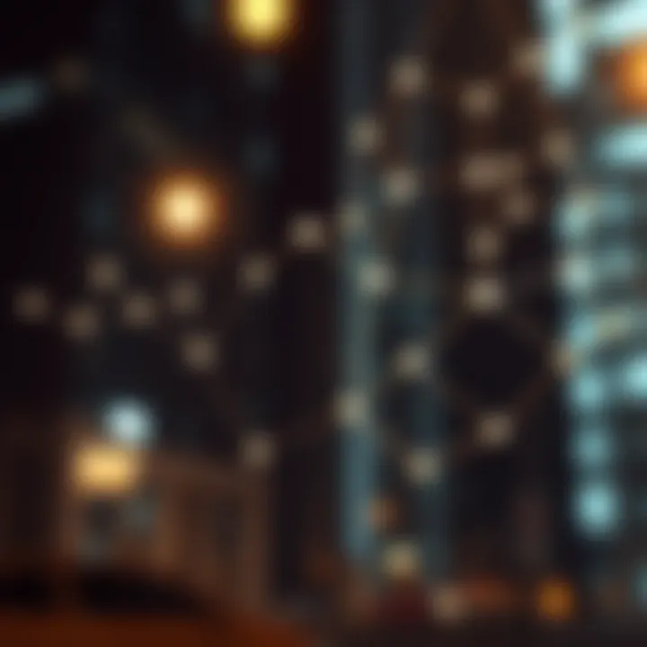 Connecting through Digital Networks A digital network symbolizing the importance of connectivity in business ventures