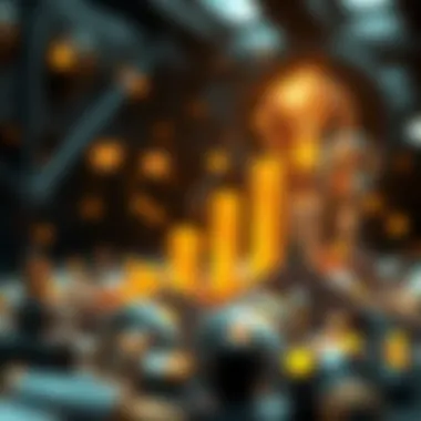 Innovation as a Catalyst for Growth An abstract representation of innovation driving business growth