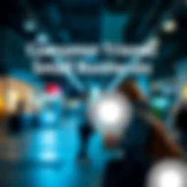 Graphic illustrating consumer behavior trends affecting small businesses