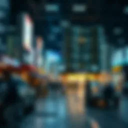 Illustration representing the growth of small businesses in a digital marketplace