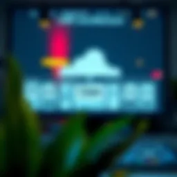 Visual representation of CRM system architecture