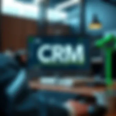 Illustration of CRM systems and tools