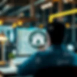 Visual representation of CRM software features