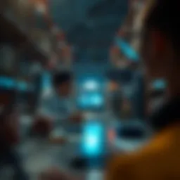 Conceptual illustration of psychographic segmentation