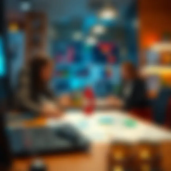 Graphical representation of consumer behavior analysis