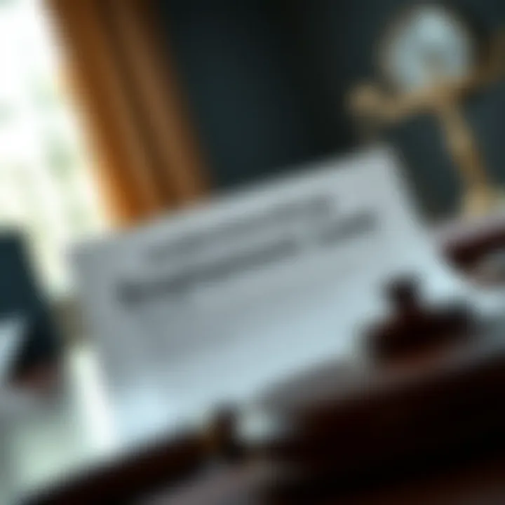 A legal document representing employment law